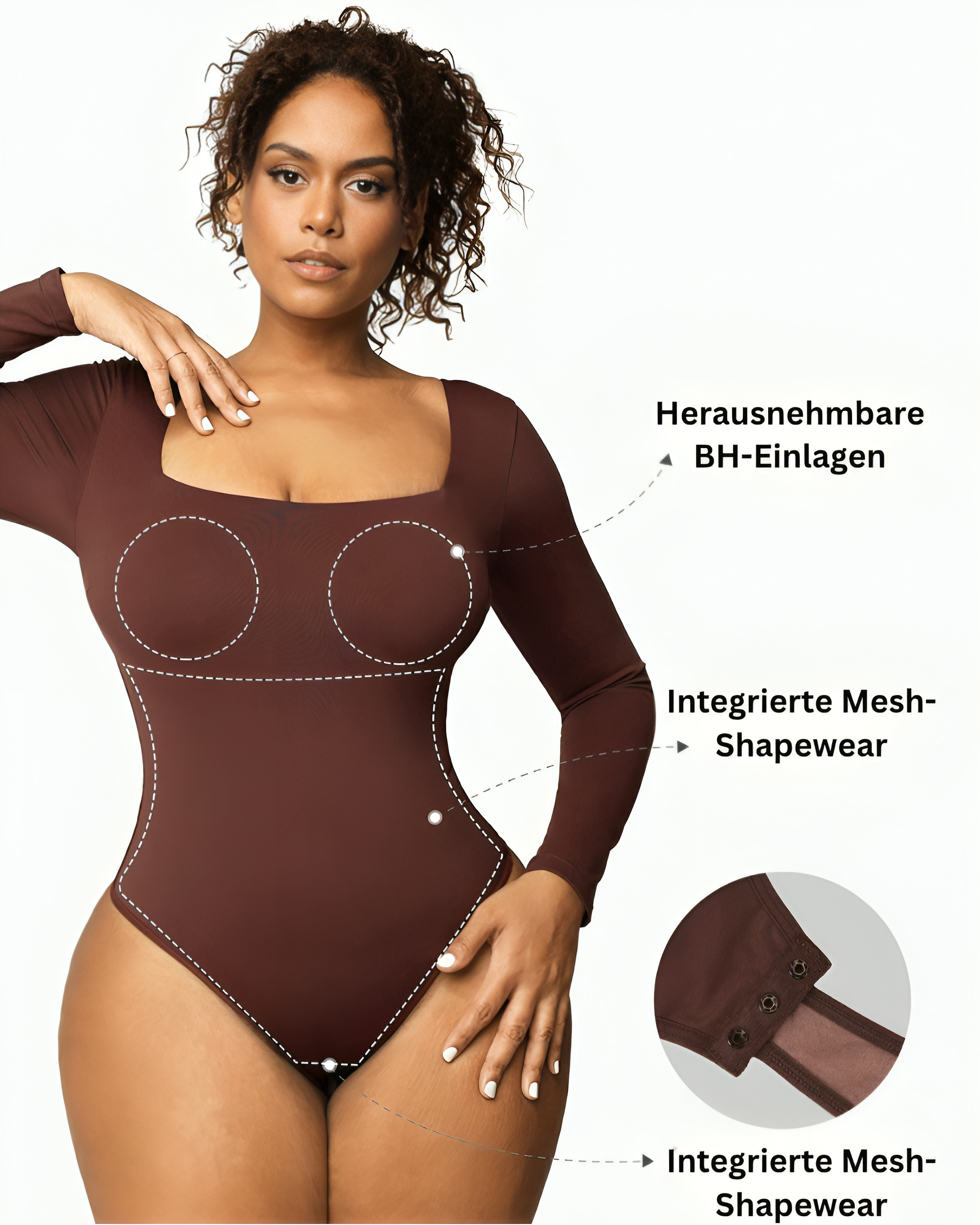 OUTLINE I Long-Sleeved Bodysuit